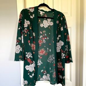 Sheer lightweight cardigan